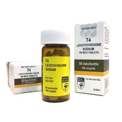 T4 – 100mcg – 50 Tabs