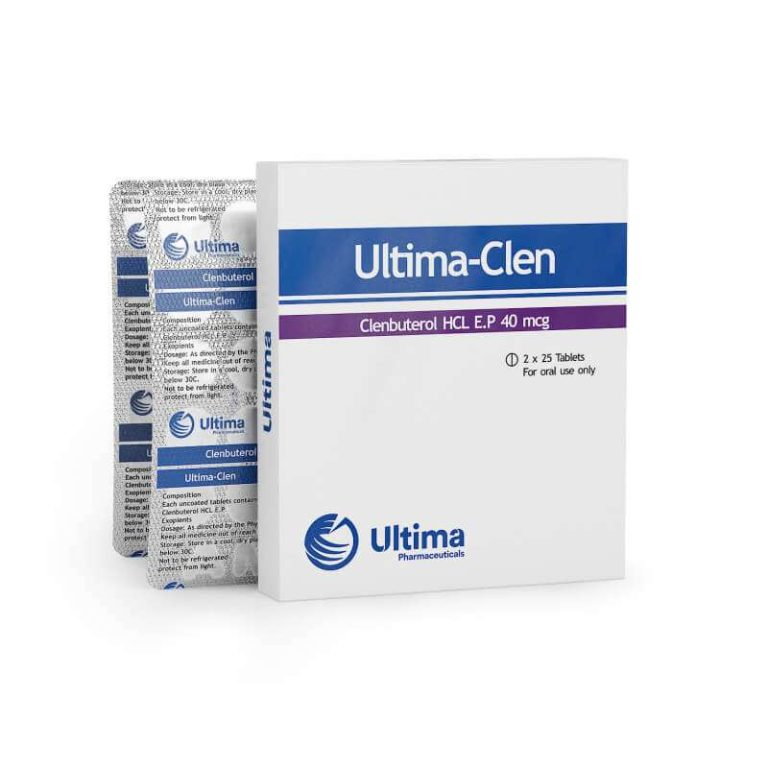 Ultima-Clen – 40mcg – 50 Tabs